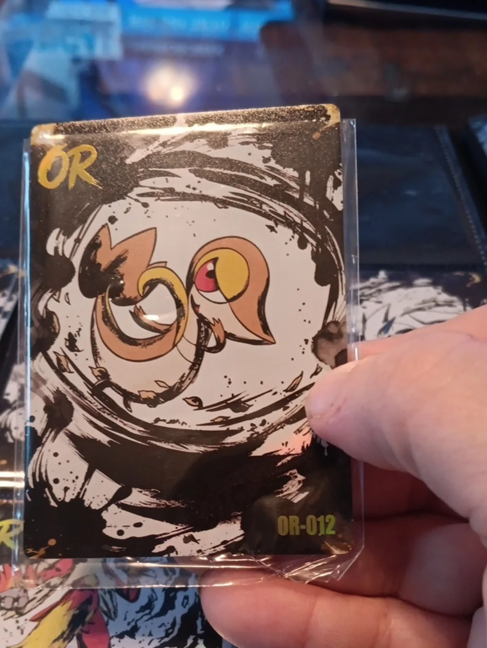 Pokemon OR-012 Gold and Black Psychic Trading Card